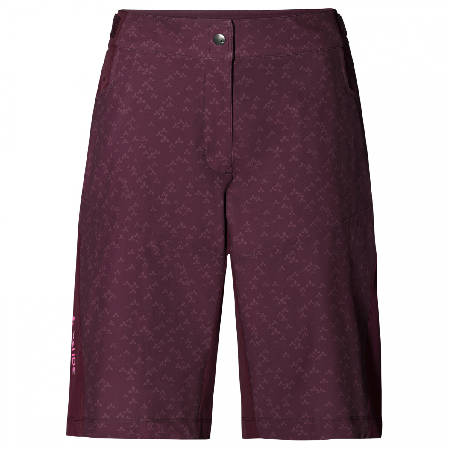 

Велосипедные шорты Vaude Women's Ledro Print Shorts, цвет Cassis