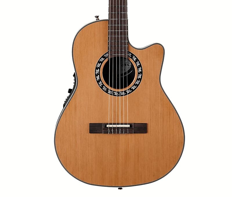 

Акустическая гитара Ovation 1773AX-4 Timeless Acoustic-Electric Classical Guitar, Natural Satin