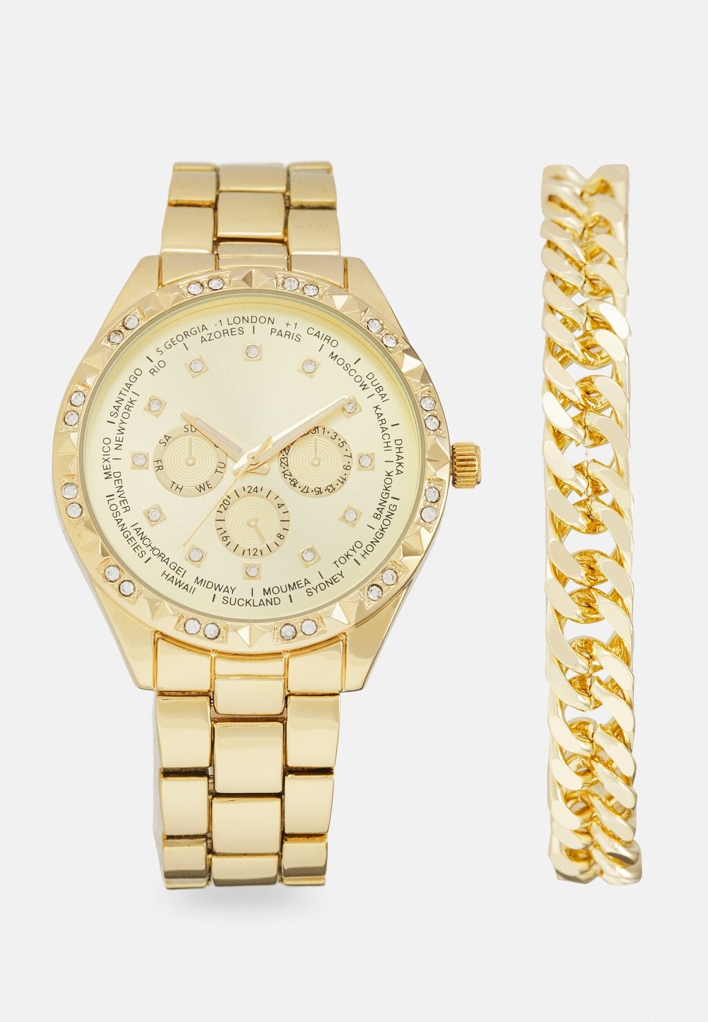 

Часы Unisex Set Pier One, золотой