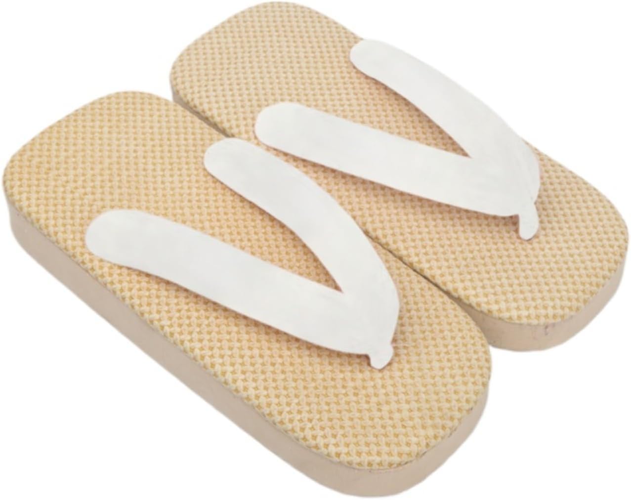 

Женские японские сандалии гета, сабо, сандалии на толстой подошве, зори, шлепанцы, сандалии на плоской подошве для пляжа, носить с носками, для мальчиков и девочек, кимоно Japado, белый