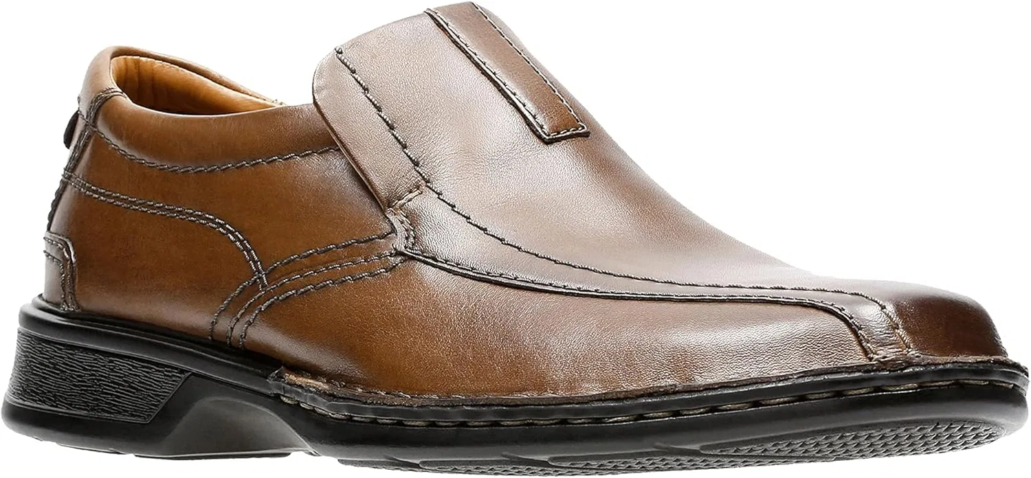 Мужские тапочки Clarks Escalade Step, Cognac Brown — фото 3