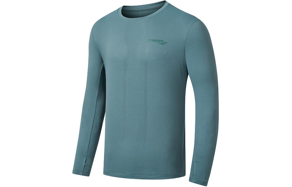 

Saucony Джемпер мужской Grass Tail зеленый