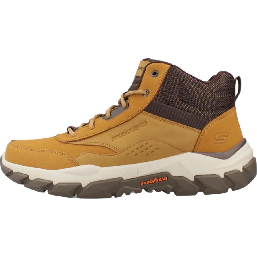 Ботинки Skechers модель Santoro-hopkins цвет коричневый — фото 2