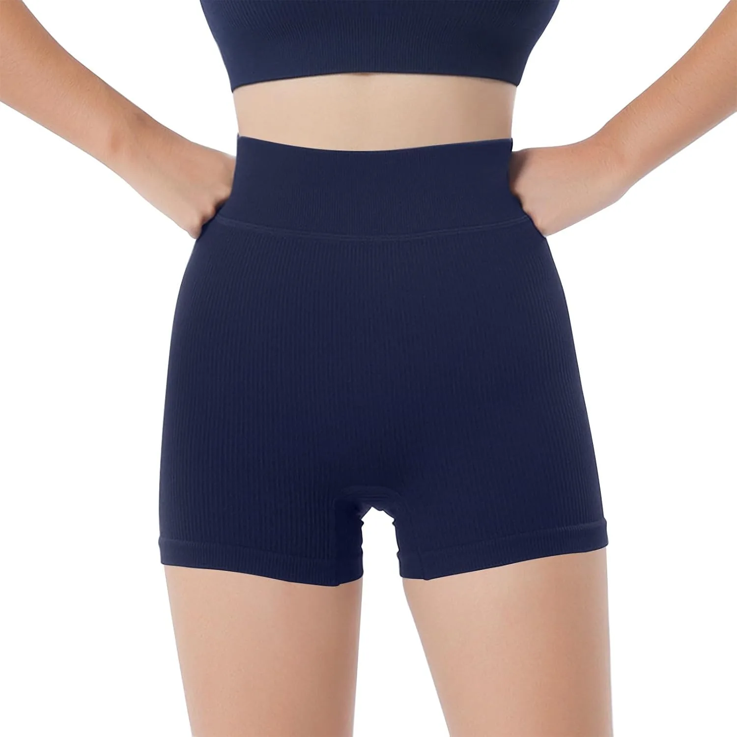 

Женские летние шорты для йоги с высокой талией и эластичной тканью