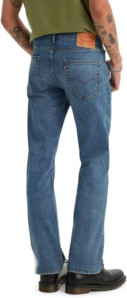 Джинсы прямые Levi's, темная стирка — фото 3