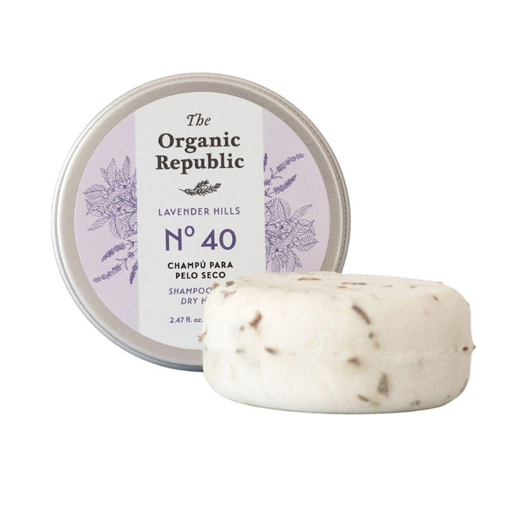 

Твердый шампунь Champú Sólido Pelo Seco The Organic Republic, 70 гр