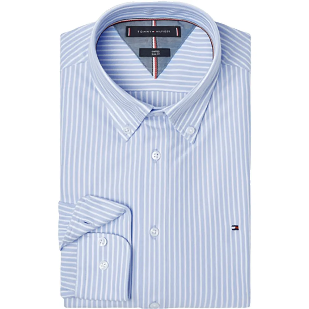 Рубашка с длинным рукавом Tommy Hilfiger MW0MW20836, синий — фото 4
