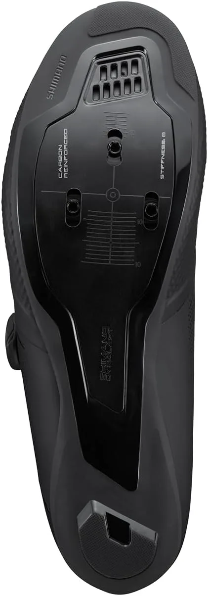 Велосипедные туфли SHIMANO SH-RC503 для мужчин, легкие и дышащие, высокой производительности, черный — фото 4