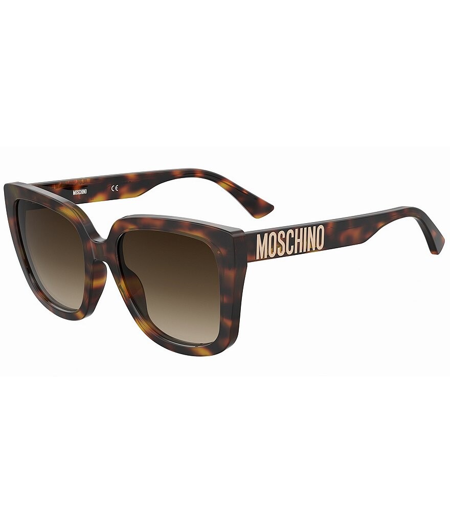 

Moschino Женские квадратные черепаховые солнцезащитные очки MOS146S, коричневый