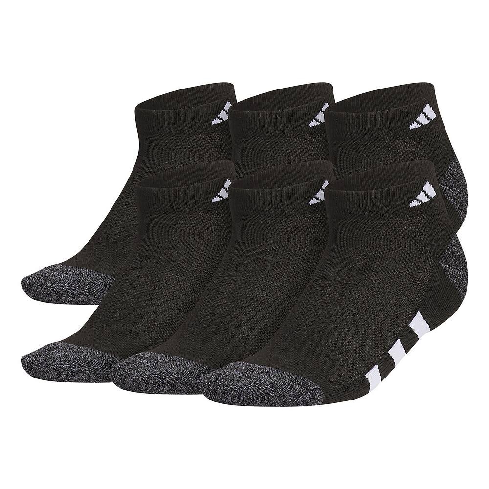 

Носки adidas для мальчиков, 6 шт., низкие носки Adidas, черный