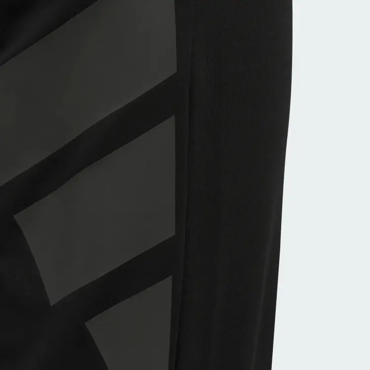 Adidas Детские вязаные спортивные штаны Black для детей 3-7 лет — фото 4