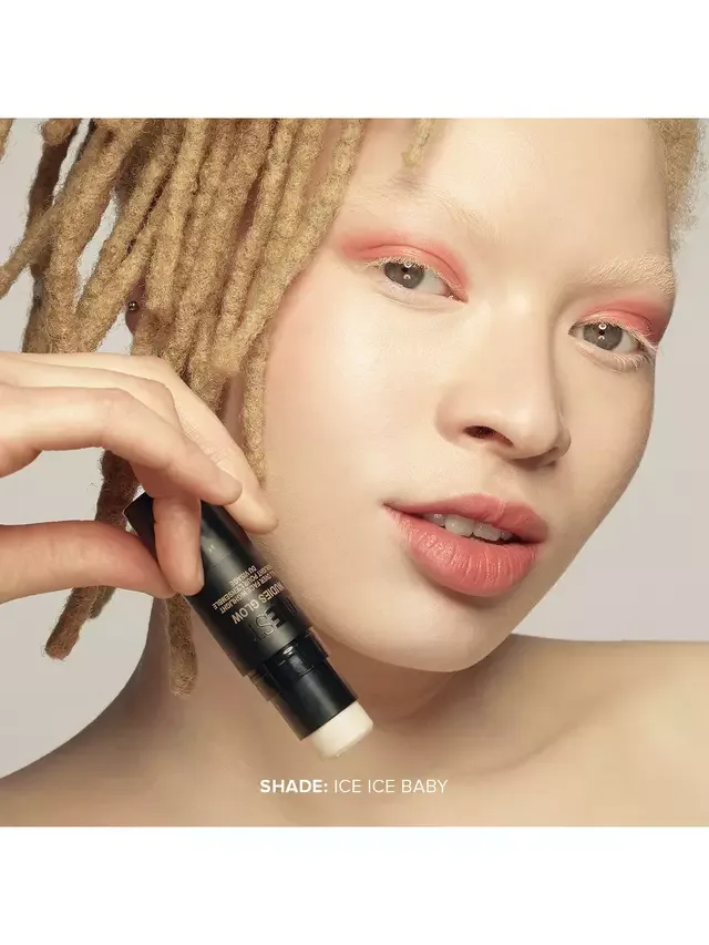 Хайлайтер Nudies All-Over Face Colour Glow Nudestix, Ice Ice Baby — фото 2