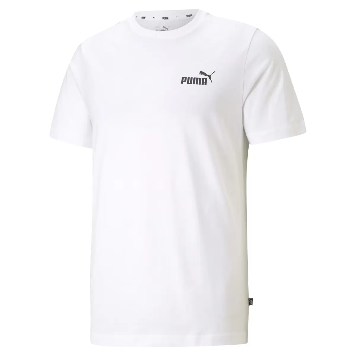 

Мужская футболка с маленьким логотипом Puma Ess, белый
