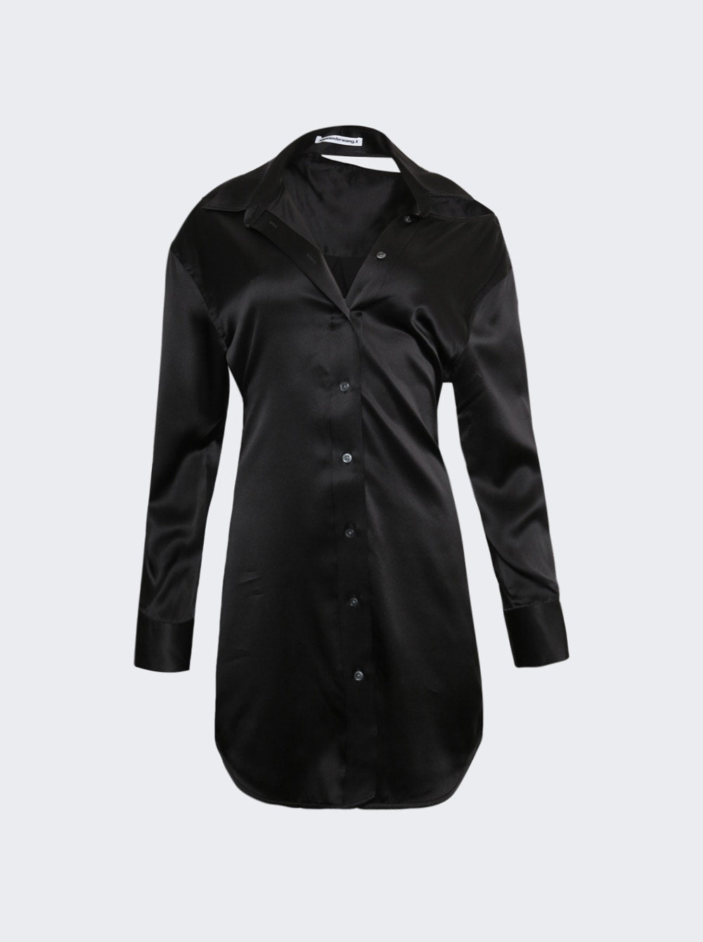

Платье с вырезом на плече alexanderwang.t, черный