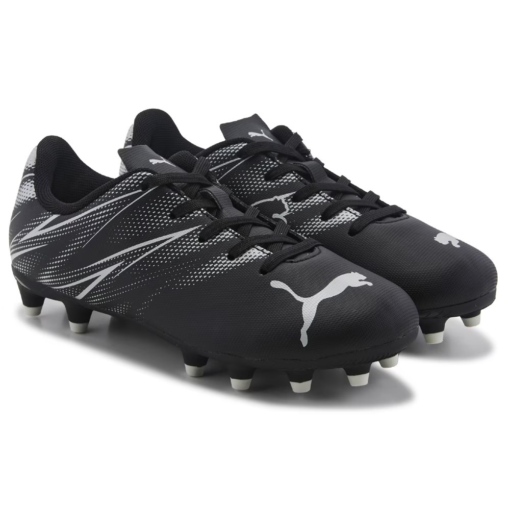 

Футбольные бутсы Attacanto fg/ag для маленьких/больших детей Puma, черный