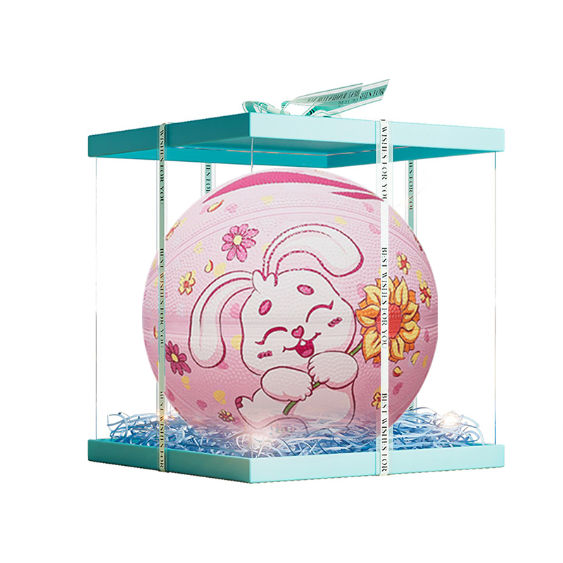 

LINING Резиновый баскетбольный мяч pink rabbit тренировочный матчевый unisex