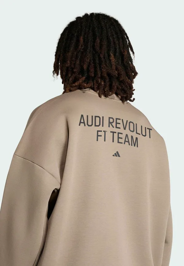 Толстовка audi formula one team с улучшенным дизайном Adidas Performance, Simple Brown Hi-Res Red — фото 4
