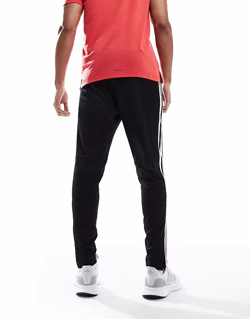 Adidas performance Спортивные брюки Adidas Football Tiro черного цвета — фото 4