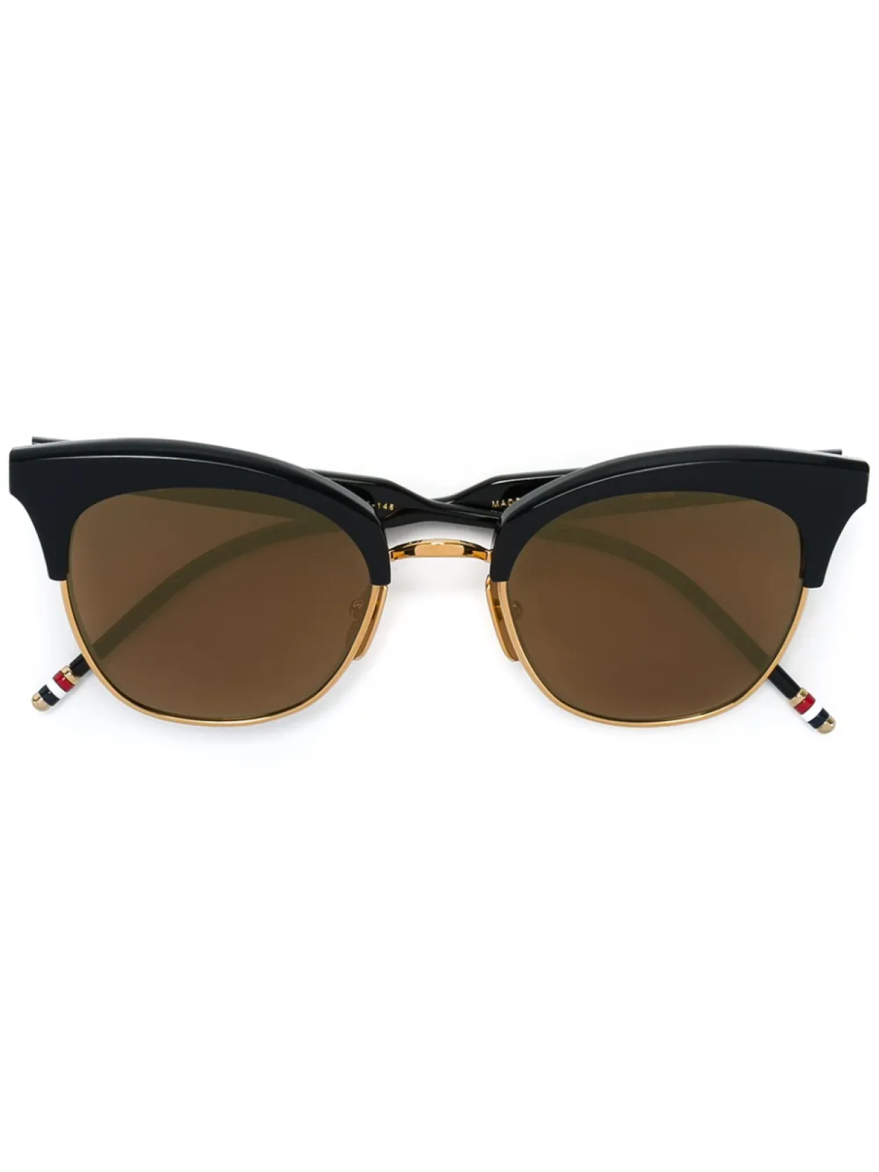 

Thom Browne Eyewear солнцезащитные очки, синий