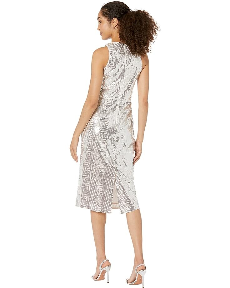 

Платье Maggy London Sequin Midi Sheath, серебряный, Серый, Платье Maggy London Sequin Midi Sheath, серебряный