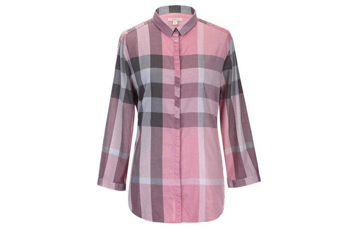 Рубашка женская розовая Burberry