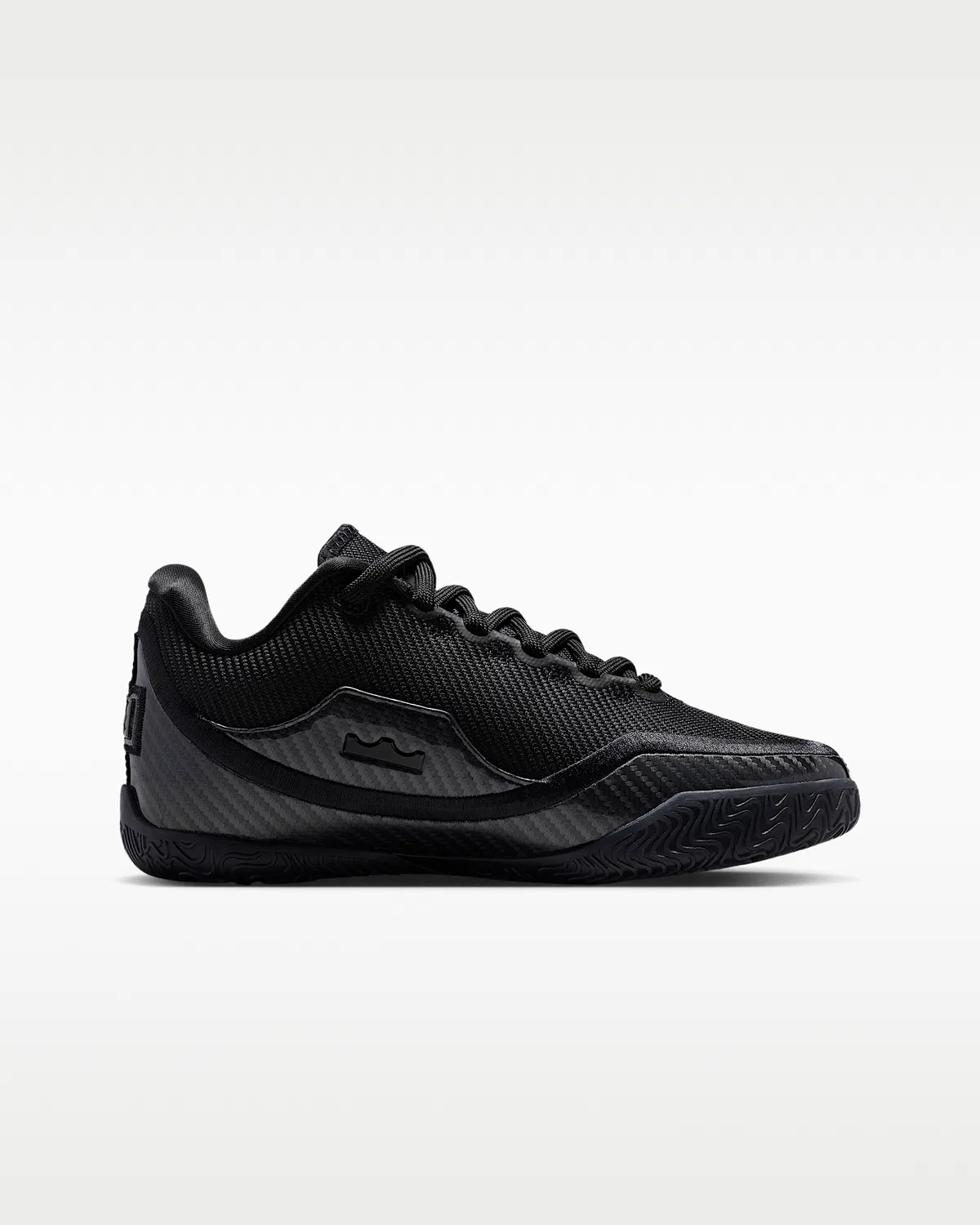 Детские баскетбольные кроссовки LeBron XXIII "Masked Menace", Black/Black/Black — фото 3
