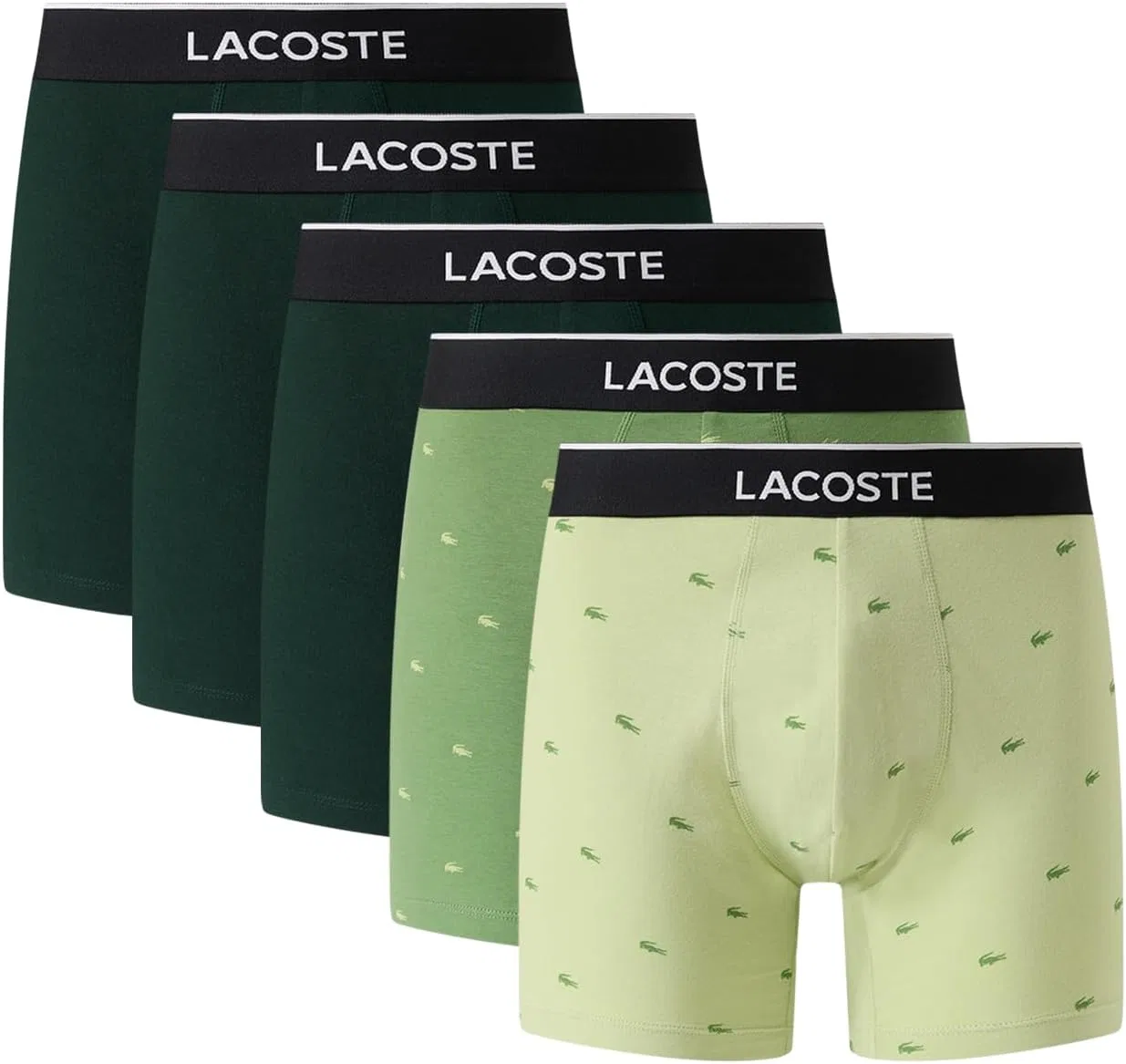 Боксеры Lacoste Birch/Lamb's Lettuce/Sino