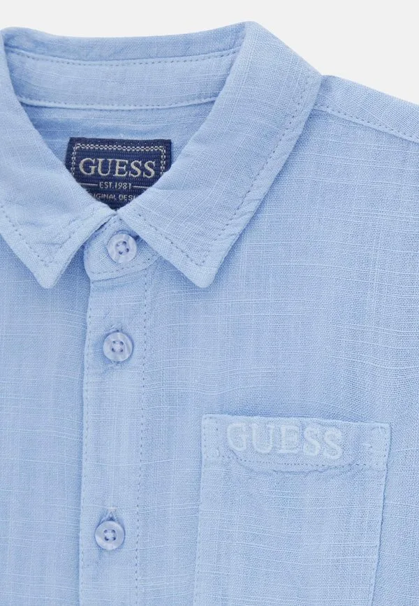 Рубашка Guess, Hellblau — фото 3