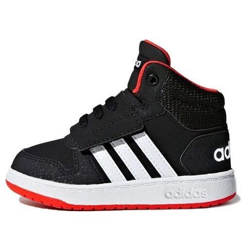 Кроссовки hoops 2.0 средние Adidas, черный