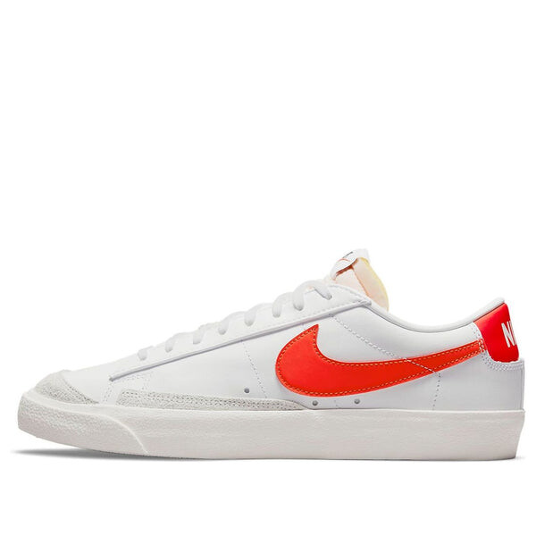 

Кроссовки blazer low '77 vintage 'white team orange' Nike, белый