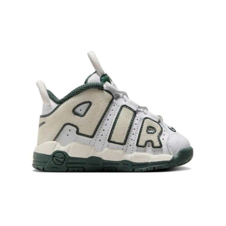 Nike Air More Uptempo TD 'White Vintage Green', Белый Зеленый — фото 2