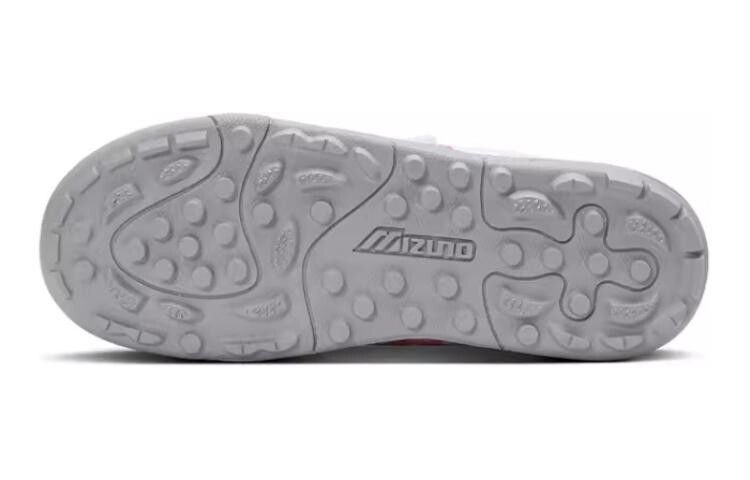 Mizuno Kids Футбольные бутсы Детские, White/Classic Red — фото 4