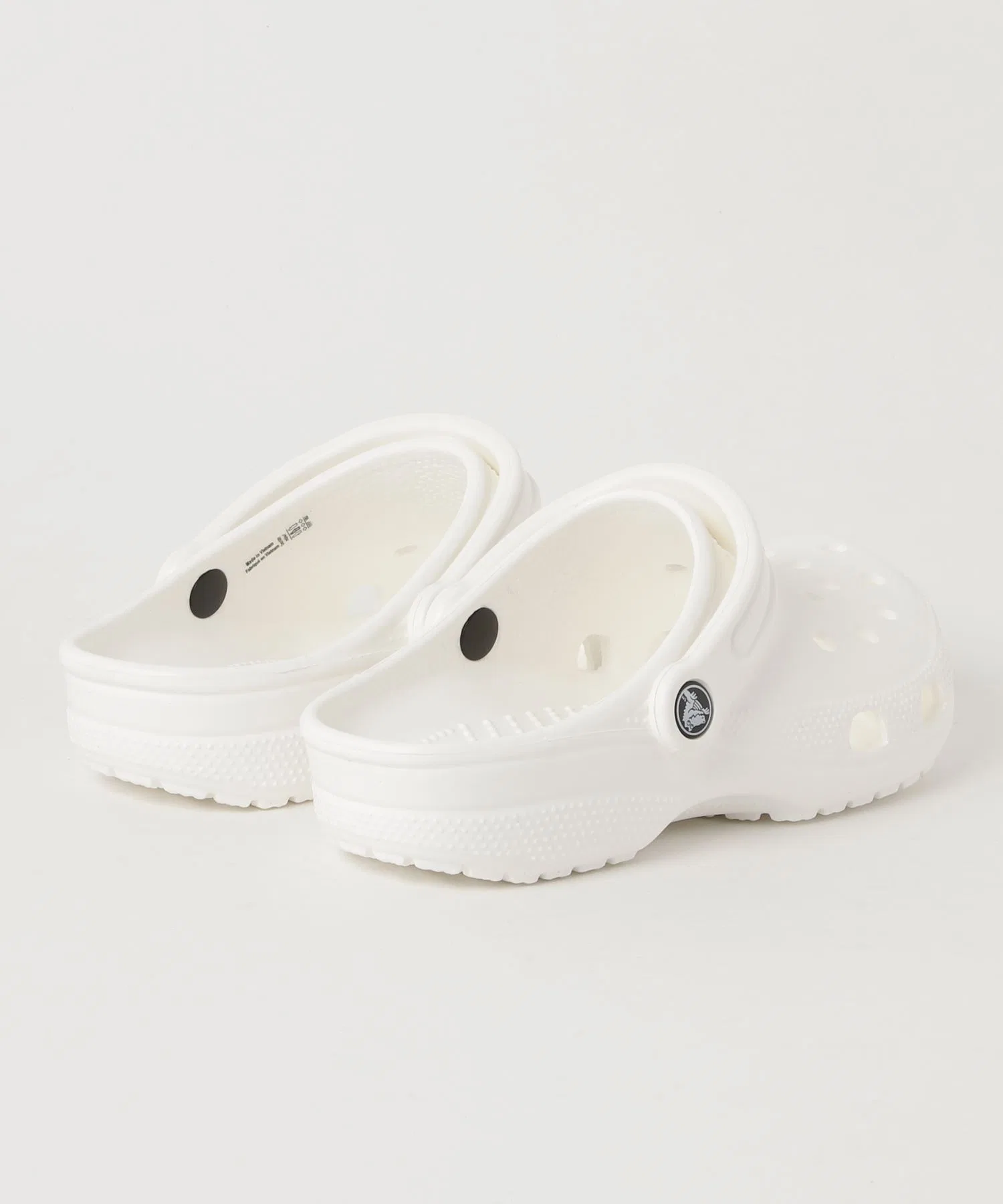 Унисекс сабо Crocs Classic белые — фото 2