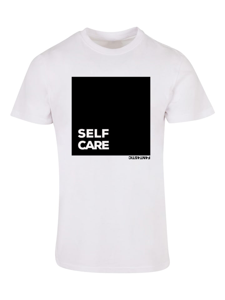 

Футболка SELF CARE TEE белого цвета F4NT4STIC, Белый, Футболка SELF CARE TEE белого цвета F4NT4STIC