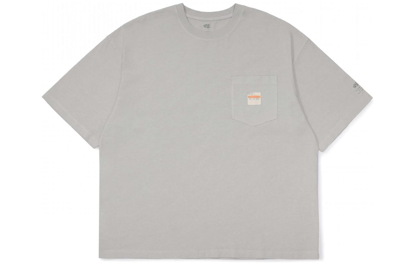 

Футболка унисекс светло-серая MADNESS, светло-серый