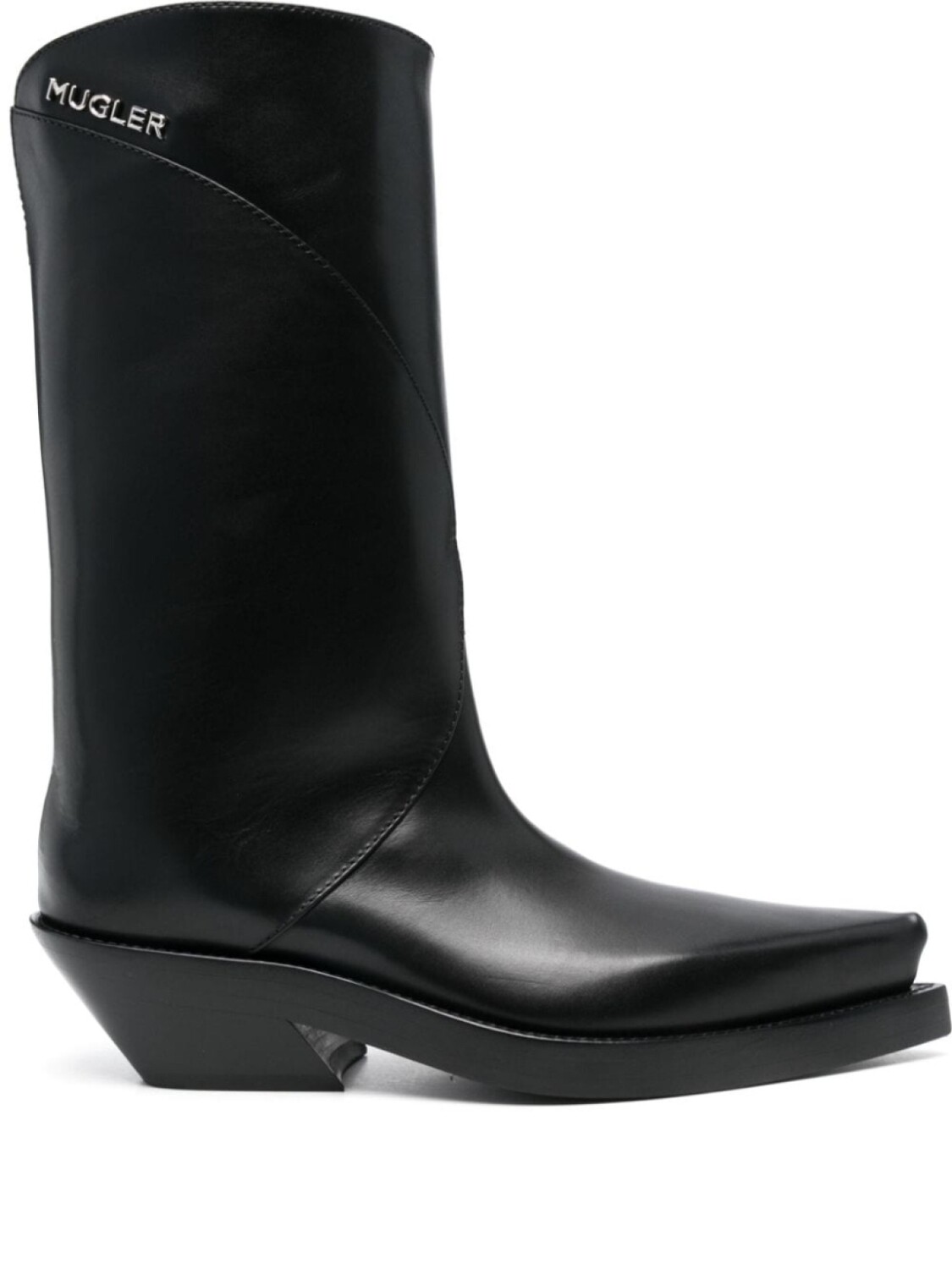 

Mugler сапоги Santiag 55, черный