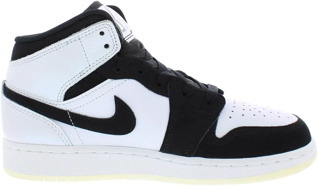 Мужские кроссовки Air Jordan 1 High Nike, белый/черный/мультиколор — фото 3