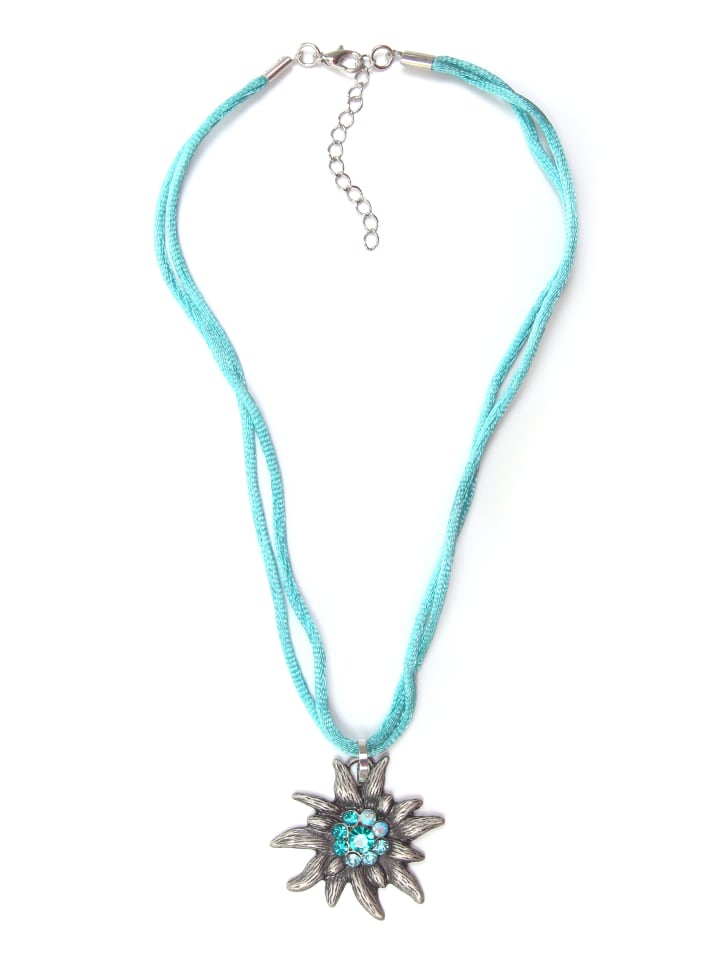 

Традиционное ожерелье «Мария» из бирюзы Allgäu Rebell, бирюзовый