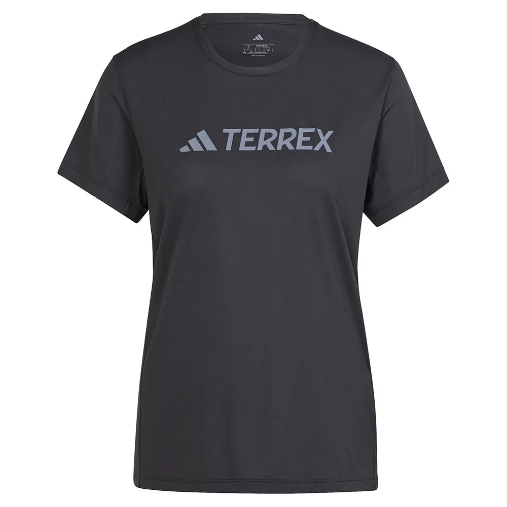 Футболка с коротким рукавом adidas Terrex Multi Climacool Logo Tech, черный — фото 3