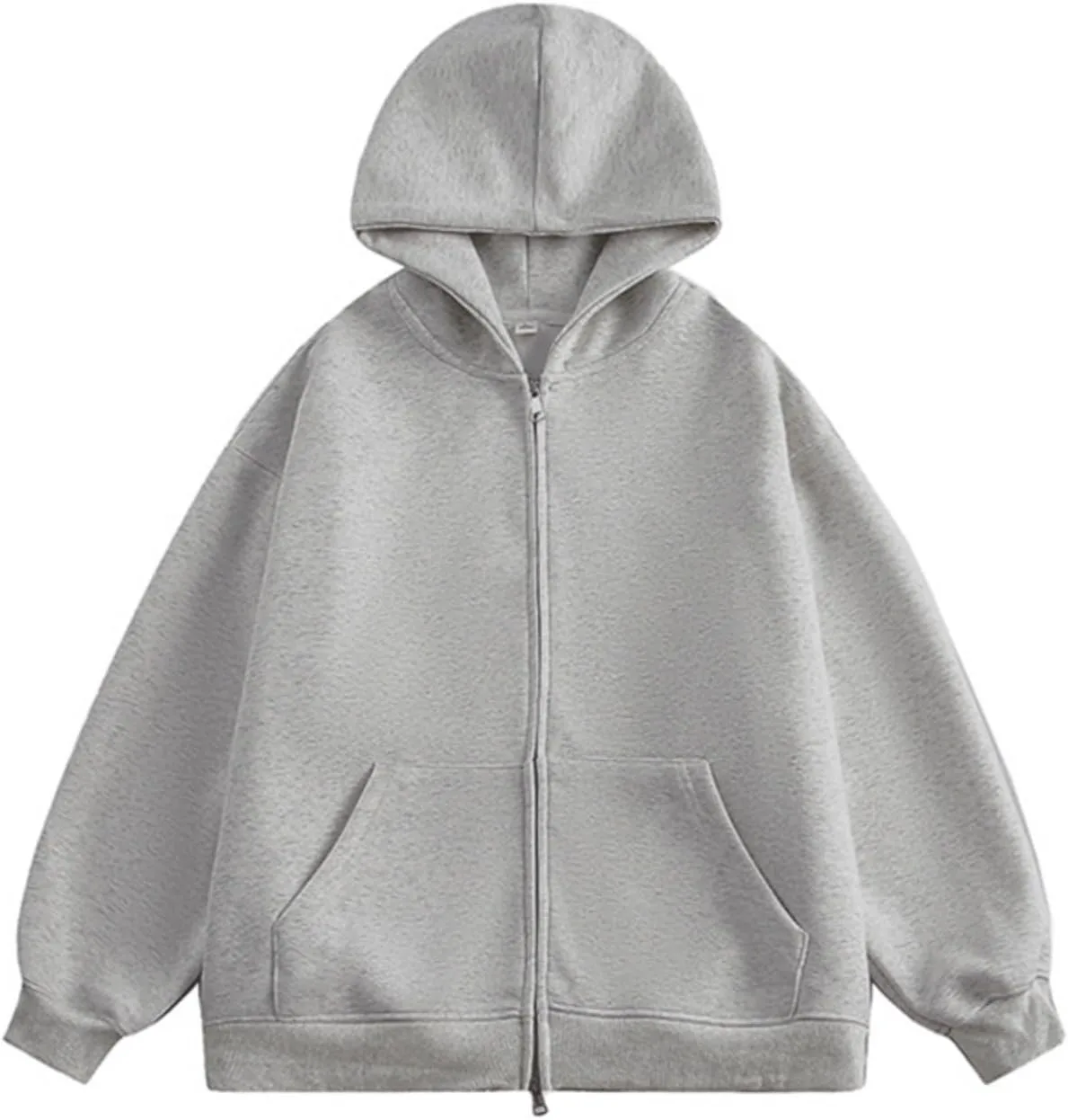 

Мужской оверсайз кардиган-худи с полной молнией