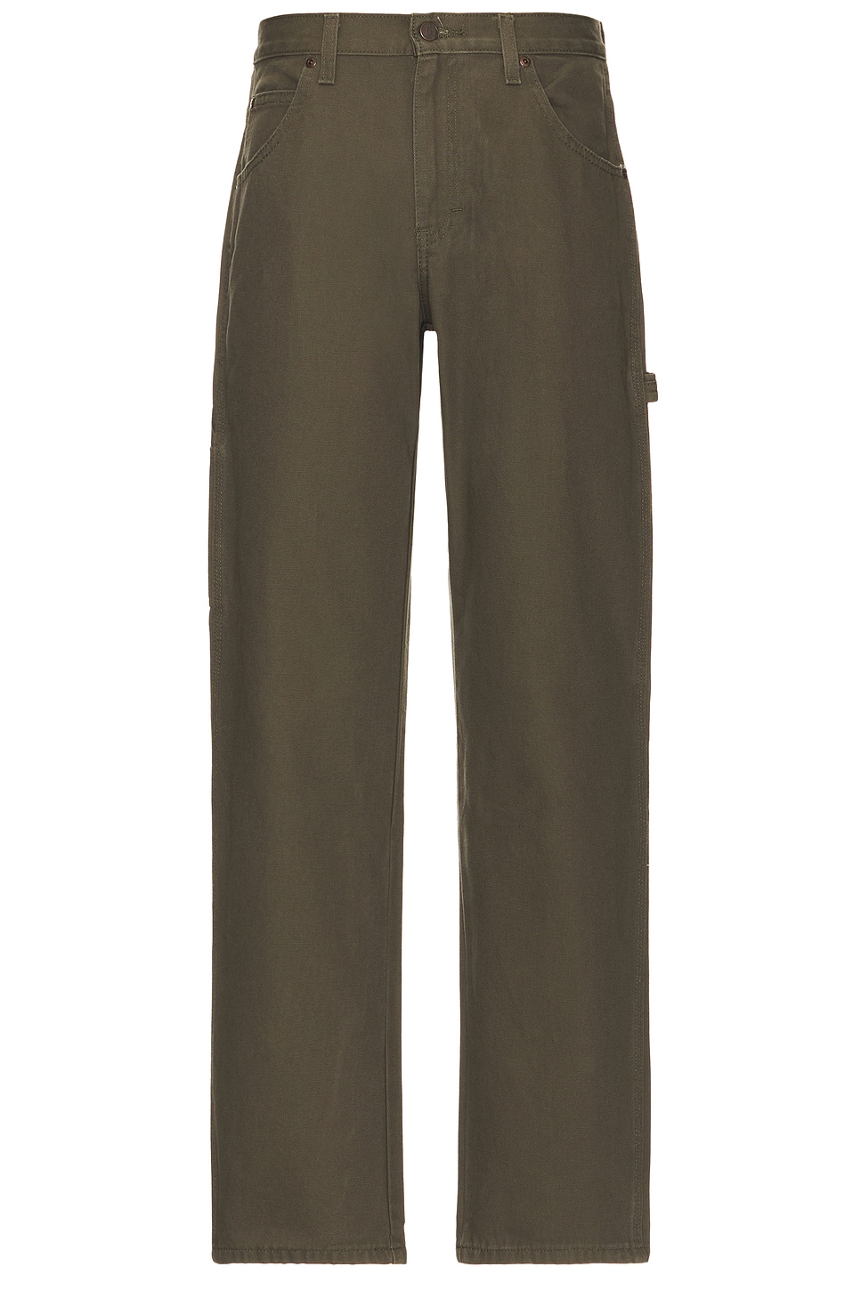

Джинсы расслабленного кроя Dickies из материала "duck", rinsed moss green