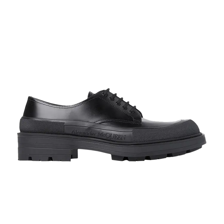 

Кроссовки Alexander McQueen Derby Flat Black, черный