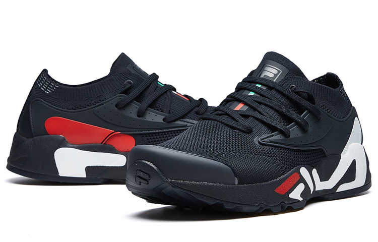 FILA Мужские дышащие устойчивые к истиранию низкие повседневные беговые кроссовки Mind One Legend Blue — фото 3