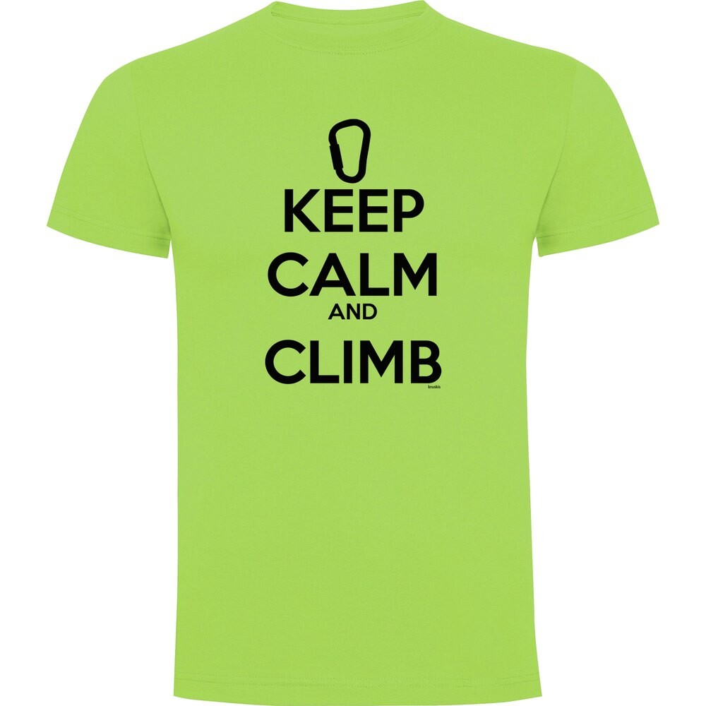 

Футболка Kruskis Keep Calm And Climb, зеленый