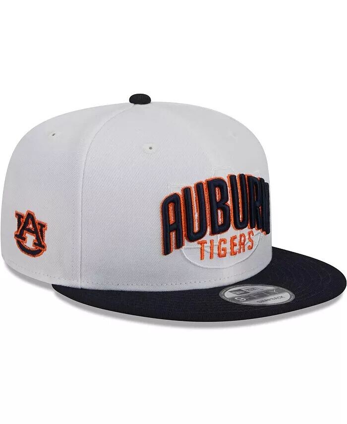 

Мужская бело-темно-каштановая двухцветная кепка Snapback Tigers 9FIFTY New Era, белый