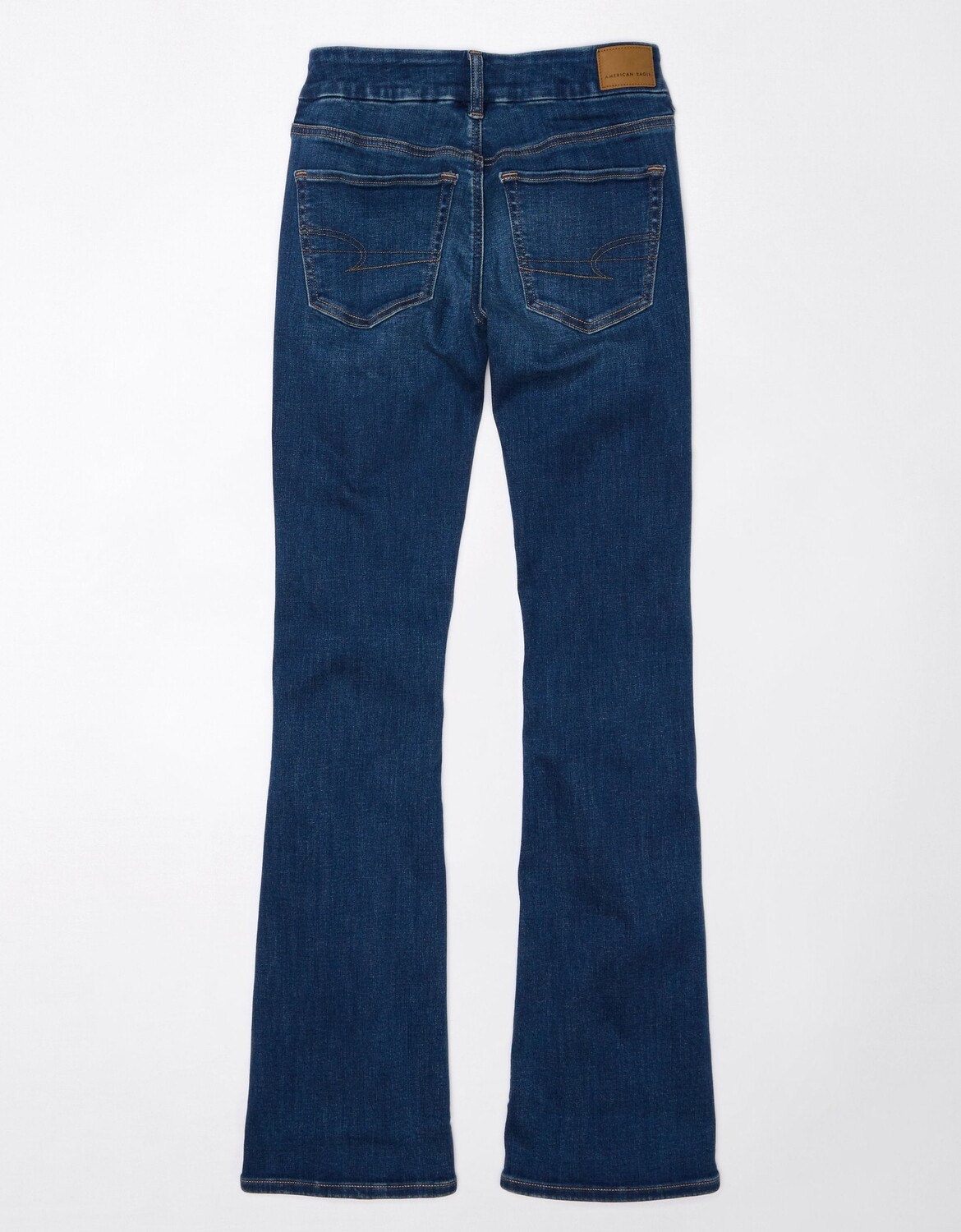 

Джинсы Bootcut с низкой посадкой и пышной посадкой AE Next Level American Eagle Outfitters, цвет Simply Dark