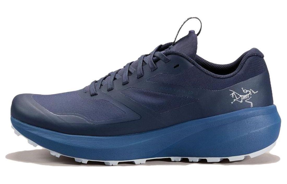 

Arcteryx Низкие кроссовки для бега Norvan LD 3 устойчивые к истиранию дышащие с поддержкой унисекс сапфирово-синий — синий белый, цвет Blue White