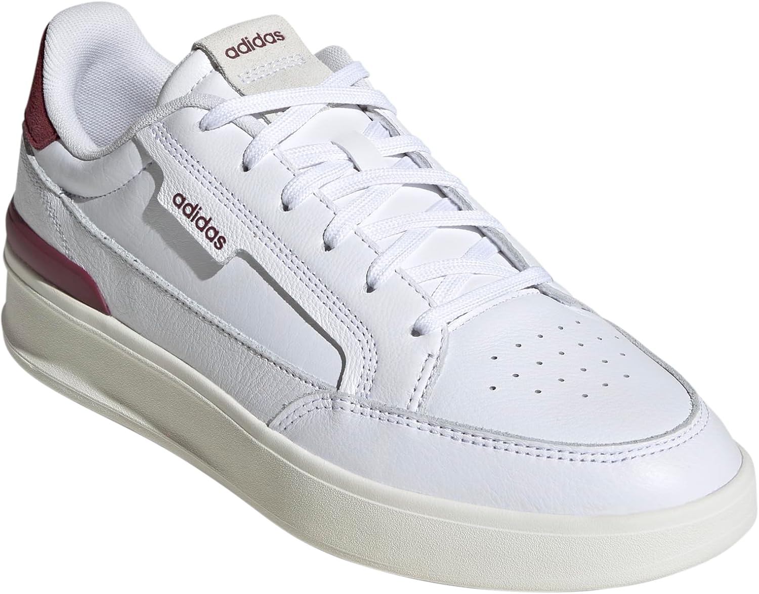 Мужские кроссовки Adidas Aspyre, слоновая кость/белый/красный — фото 2