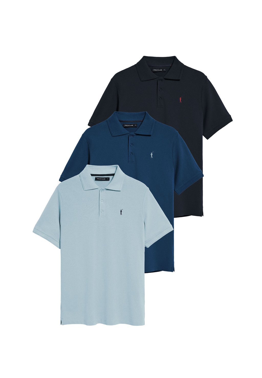

Рубашка поло REGULAR FIT TRIPLE PACK Polo Club, синий