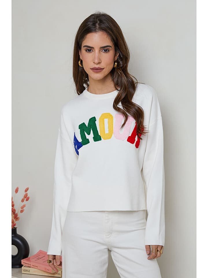 

Пуловер Soft Cashmere Pullover, белый